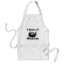 i believe in beards apron