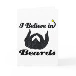 i believe in beards cards