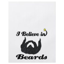 i believe in beards full color flyer