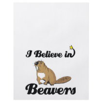 i believe in beavers custom flyer