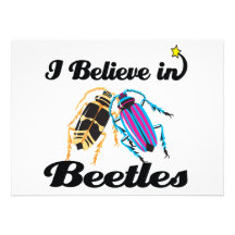 i believe in beetles personalized announcements