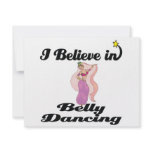 i believe in belly dancing invitations