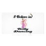 i believe in belly dancing photo card template