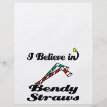 i believe in bendy straws flyers