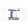 i believe in benjamin franklin photo card