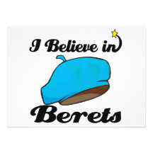 i believe in berets announcements