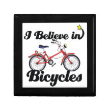i believe in bicycles keepsake box
