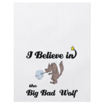 i believe in big bad wolf flyer design