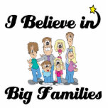 i believe in big families photo sculptures