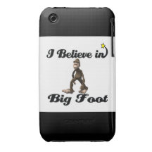 i believe in big foot Case-Mate iPhone 3 case