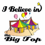 i believe in big top photo sculptures