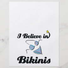 i believe in bikinis flyers
