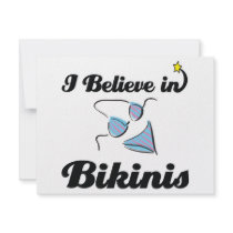 i believe in bikinis custom announcement