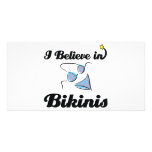 i believe in bikinis photo cards