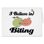 i believe in biting cards