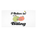 i believe in biting photo cards