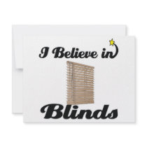 i believe in blinds personalised invite