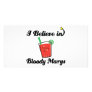 i believe in bloody marys photo greeting card