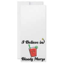 i believe in bloody marys rack card template
