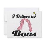 i believe in boas invitations