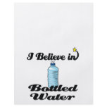 i believe in bottled water flyers