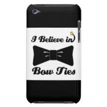 i believe in bow ties barely there iPod cover