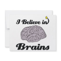 i believe in brains custom invites