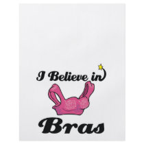 i believe in bras custom flyer