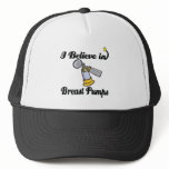 i believe in breast pumps hats