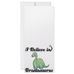i believe in brontosaurus rack cards
