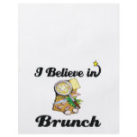 i believe in brunch flyers