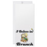 i believe in brunch personalised rack card