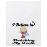 i believe in brushing my teeth girl flyers