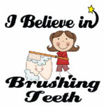 i believe in brushing teeth photo sculptures