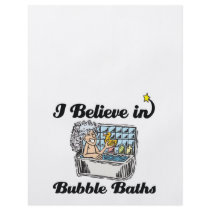 i believe in bubble baths flyers