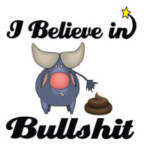 i believe in bullshit photo cut outs