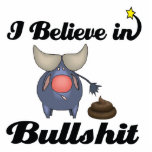 i believe in bullshit photo sculptures