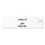 i believe in bumble bees bumper stickers