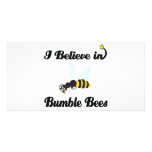 i believe in bumble bees photo cards