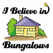 i believe in bungalows photo cut out