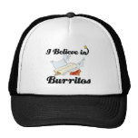 i believe in burritos trucker hats