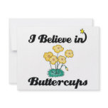 i believe in buttercups invitations
