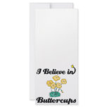 i believe in buttercups rack cards