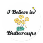 i believe in buttercups stickers