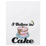 i believe in cake flyers