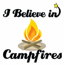i believe in campfires photo sculptures