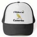 i believe in canaries hats