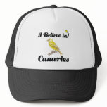 i believe in canaries hats
