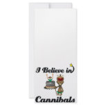 i believe in cannibals rack cards