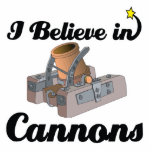 i believe in cannons photo sculptures